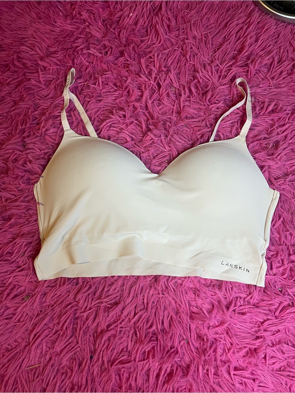 Danskin Cream Wireless Bralette